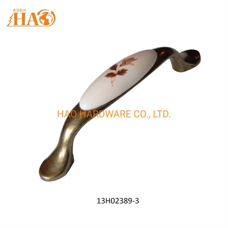 Mànec clàssic d'aliatge de zinc de ceràmica